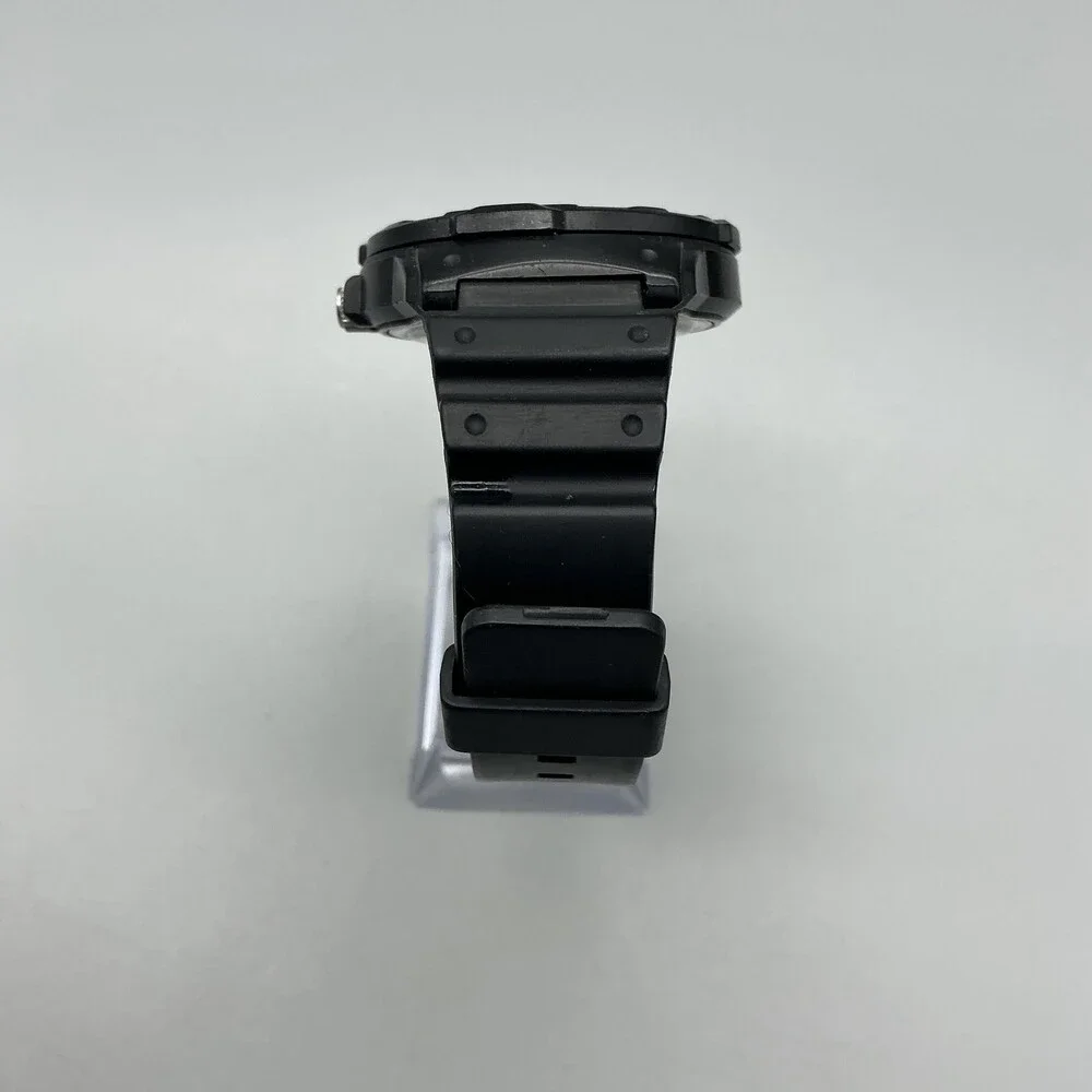 Casio 5125 MRW-200H Mens Watch 43mm Black Dial Day Date Resin 100m